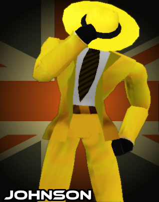 Mystery Johnson, official game render