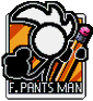 Scrapped Fancy Pants Man portrait