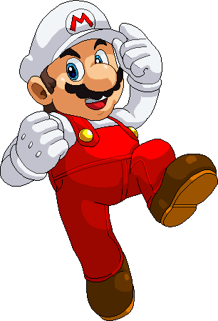Fire Mario (White)