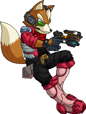 Star Fox: Assault Falco (Red)