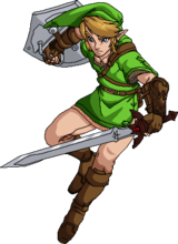 Young Link (Ocarina of Time) (Chartreuse)