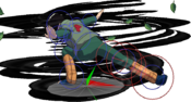 SCON4 Might Guy 2A hitbox.png