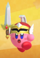 Hero Sword Hat (Unlocked with Super Kirby Clash data on the Nintendo Switch)