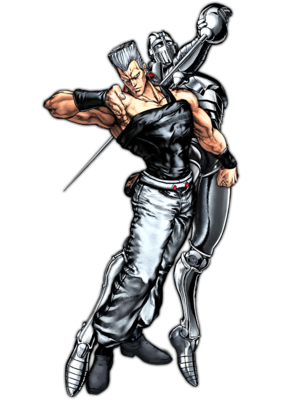File:Cosplay of Jean Pierre Polnareff and Silver Chariot at Otakon 2015  (2).jpg - Wikimedia Commons