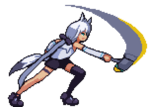 Fubuki's 5M, a commonly used mid-range attack of hers.