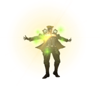 As part of his unique Style, Best Science in the World, Stroheim can enable his UV Laser Mode.